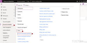 dynamics 365 finance and operations prepayment