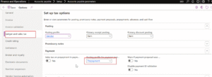 dynamics 365 finance and operations prepayment