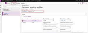 dynamics 365 finance and operations prepayment